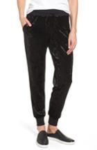 Women's Halogen Crushed Velvet Jogger Pants