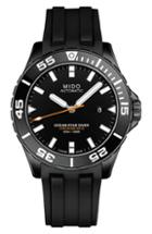 Men's Mido Ocean Star Diver 600 Automatic Rubber Strap Watch, 43.5mm