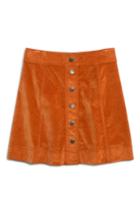 Women's Madewell Velveteen A-line Miniskirt