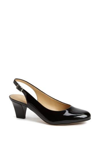 Women's Trotters 'pella' Slingback Pump M - Black