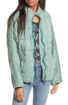 Women's Free People Dolman Quilted Jacket - Green
