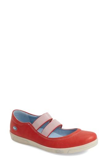Women's Cloud 'avi' Elastic Strap Mary Jane -8.5us / 39eu - Red