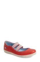 Women's Cloud 'avi' Elastic Strap Mary Jane -8.5us / 39eu - Red