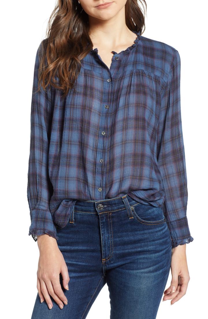 Women's Halogen Surplice Top - Purple