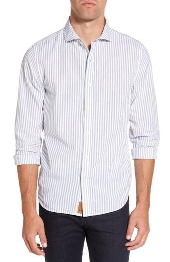 Men's Nifty Genius Earnest Stripe Sport Shirt