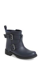 Women's Gentle Souls 'best Fun' Moto Rain Boot M - Blue