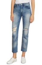 Women's Habitual Pace Slit Hem Skinny Jeans - Blue