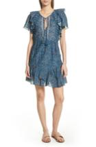 Women's Sea Kaylee Crochet Pompom Dress - Blue