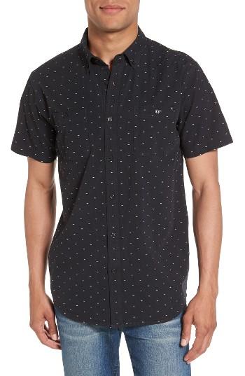 Men's Rip Curl Salida Dobby Woven Shirt - Black