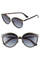 Women's Dior Offset 2 55mm Sunglasses - Black/ Havana