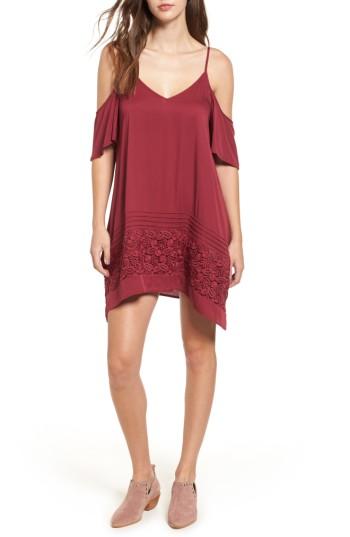 Women's O'neill Balboa Off The Shoulder Dress - Red