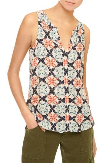 Women's Sanctuary Craft Print Shell - Blue