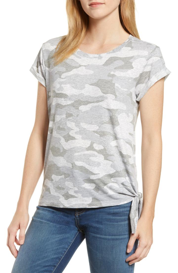 Women's Wit & Wisdom Tie Waist Tee