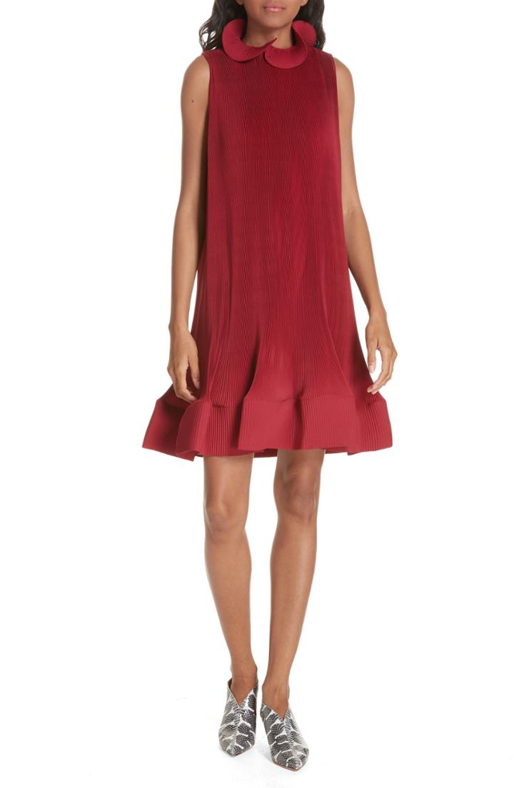 Women's Tibi Avril Sequin Midi Dress - Black