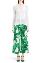 Women's Dolce & Gabbana Open Knit Cardigan Us / 38 It - White