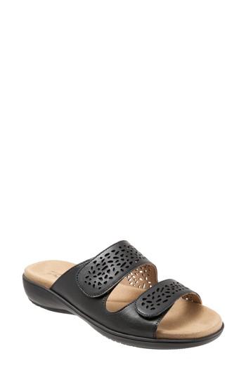 Women's Trotters Tokie Sandal N - Black
