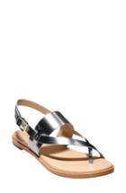 Women's Cole Haan Anica Sandal .5 B - Metallic