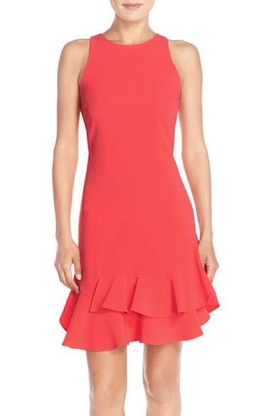 Women's Chelsea28 Tiered Ruffle Hem Dress