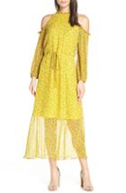Women's Sam Edelman Cold Shoulder Midi Dress - Yellow