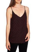 Women's 1.state Eyelash Fringe Camisole - Burgundy