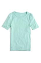 Women's J.crew New Perfect Fit T-shirt, Size - Green
