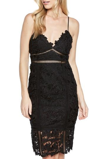 Women's Bardot Botanica Lace Dress - Black