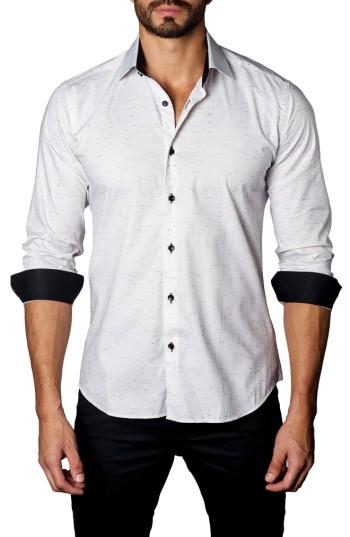 Men's Jared Lang Sport Shirt, Size - Ivory