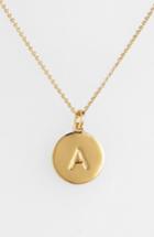 Women's Kate Spade New York One In A Million Initial Pendant Necklace