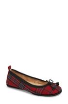 Women's Yosi Samra 'sandrine' Foldable Ballet Flat M - Red
