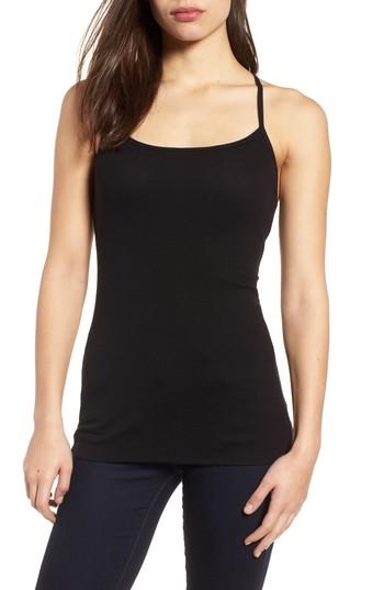 Women's Eileen Fisher Stretch Tencel Layering Tank - Black