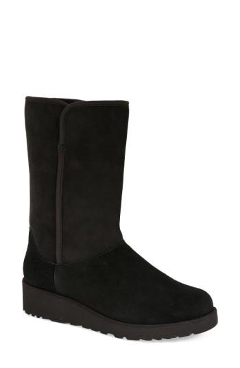 Women's Ugg Amie - Classic Slim(tm) Water Resistant Short Boot M - Black