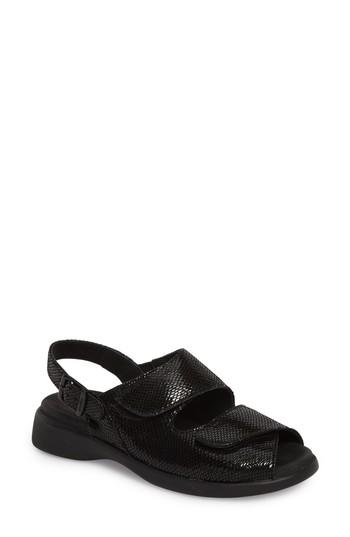 Women's Wolky Nimes Sandal -6.5us / 37eu - Black