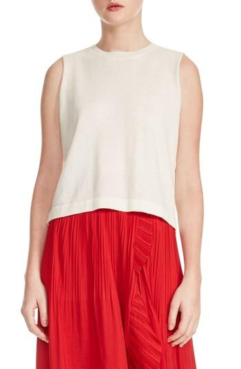 Women's Maje Monia Tie Back Sweater - White