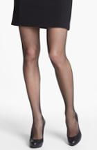 Women's Oroblu Tricot Fishnet Tights - Black