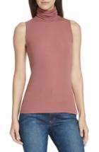 Women's Theory 'wendel' Sleeveless Turtleneck Top, Size - Red