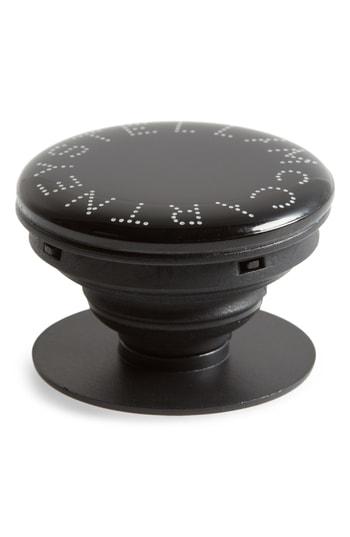 Stella Mccartney Logo Pop Socket Smartphone Grip & Stand - Black