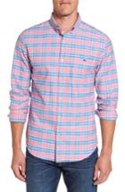 Men's Vineyard Vines Island Reach Slim Fit Tucker Sport Shirt - Pink