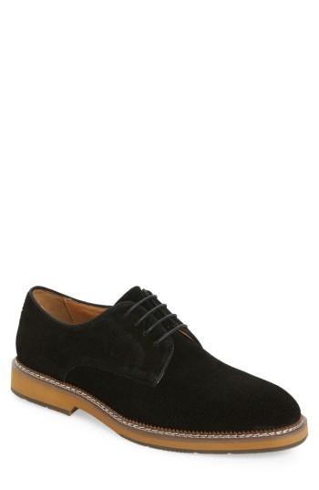 Men's Zanzara Delacroix Perforated Derby M - Black