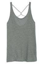 Women's Zella Crossback Tank - Grey