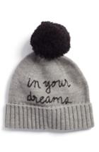Women's Kate Spade New York In Your Dreams Pom Beanie - Grey