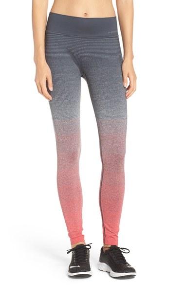 Women's Brooks 'streaker' Ombre Running Tights - Pink