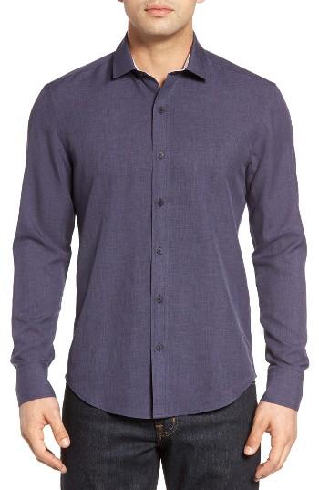 Men's Vince Camuto Trim Fit Sport Shirt - Blue