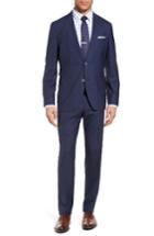 Men's Boss Janon/lenon Trim Fit Plaid Wool Suit