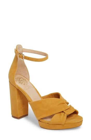 Women's Vince Camuto Corlesta Sandal M - Yellow