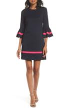 Women's Eliza J Bell Sleeve Shift Dress (similar To 14w) - Blue