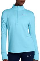 Women's Nike Therma Sphere Element Running Pullover Top - Blue