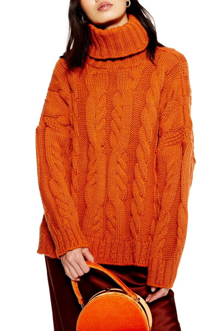 Women's Halogen Peplum Sweater, Size - Yellow