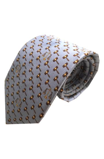 Men's Lazyjack Press Lawyer Silk Tie, Size - Blue