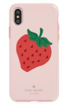Kate Spade New York Jewel Strawberry Iphone X Case - Red