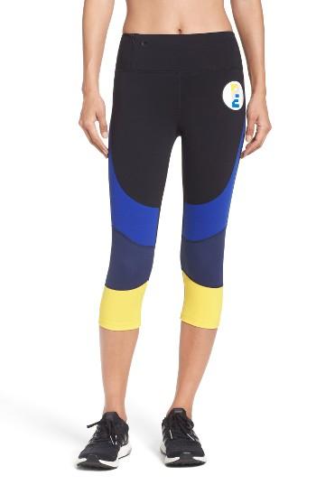 Women's P.e. Nation In Lap Crop Leggings